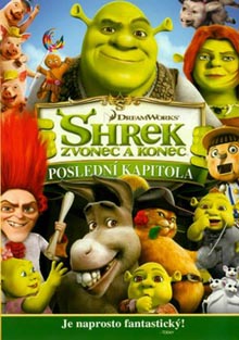 Shrek zvonec a konec DVD