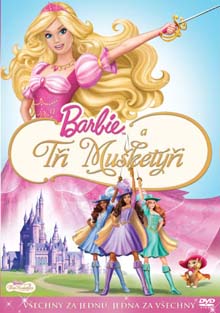 Barbie a tři mušketýři DVD
