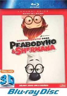 Dobrodružství pana Peabodyho & Shermana 3D BD