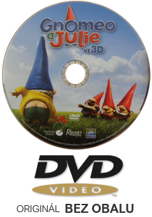 Gnomeo a Julie 3D DVD