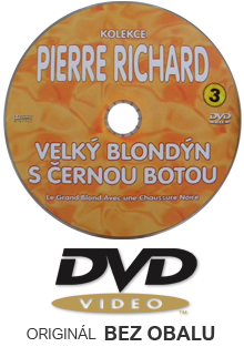 Velký blondýn s černou botou DVD