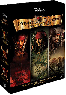Piráti z Karibiku Kolekce tří filmů DVD