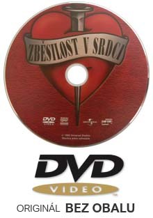 Zběsilost v srdci DVD