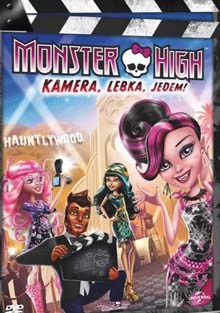 Monster High Kamera,lebka,jedem! DVD