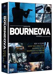 Bourneova kolekce 1-4 DVD film