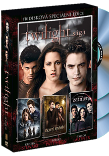 Twilight saga: Kolekce 3x DVD