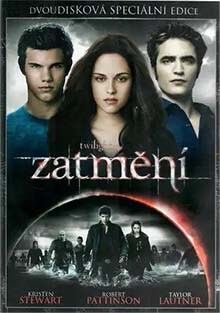 Twilight saga: Zatmění DVD