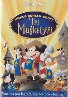 Tři mušketýři: Mickey, Donald a Goofy DVD