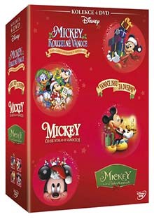 Vánoční Mickey kolekce - 4x DVD