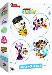 Mickeyho klubík kolekce 4x DVD