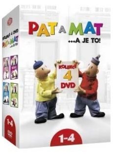 Pat a Mat  1-4 Kolekce DVD 