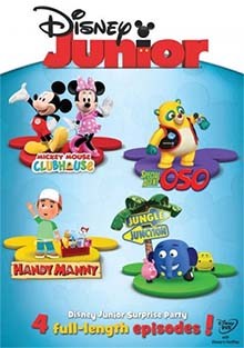 Disney Junior: Příběhy s překvapením DVD