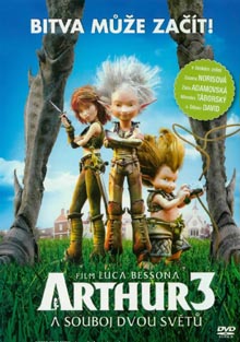 Arthur 3 a souboj dvou světů DVD