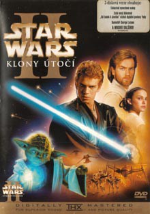 Star Wars II: Klony útočí DVD