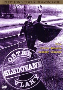 Ostře sledované vlaky DVD