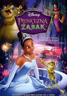 Princezna a žabák DVD