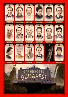 Grandhotel Budapest DVD