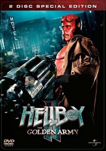 Hellboy 2: Zlatá armáda S.C.E. Steelbook DVD